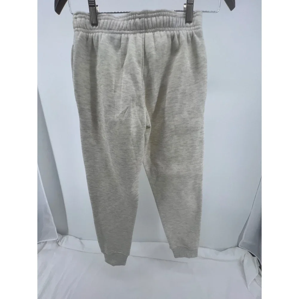 Kids NFL Football Sweatpants Gray Size 8 Elastic Waist Joggers Casual‎